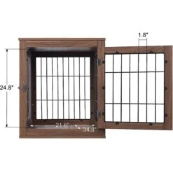 Unipaws Furniture Style Dog Crate -Dog Supply Store 264626 PT2. AC SS1800 V1608763951