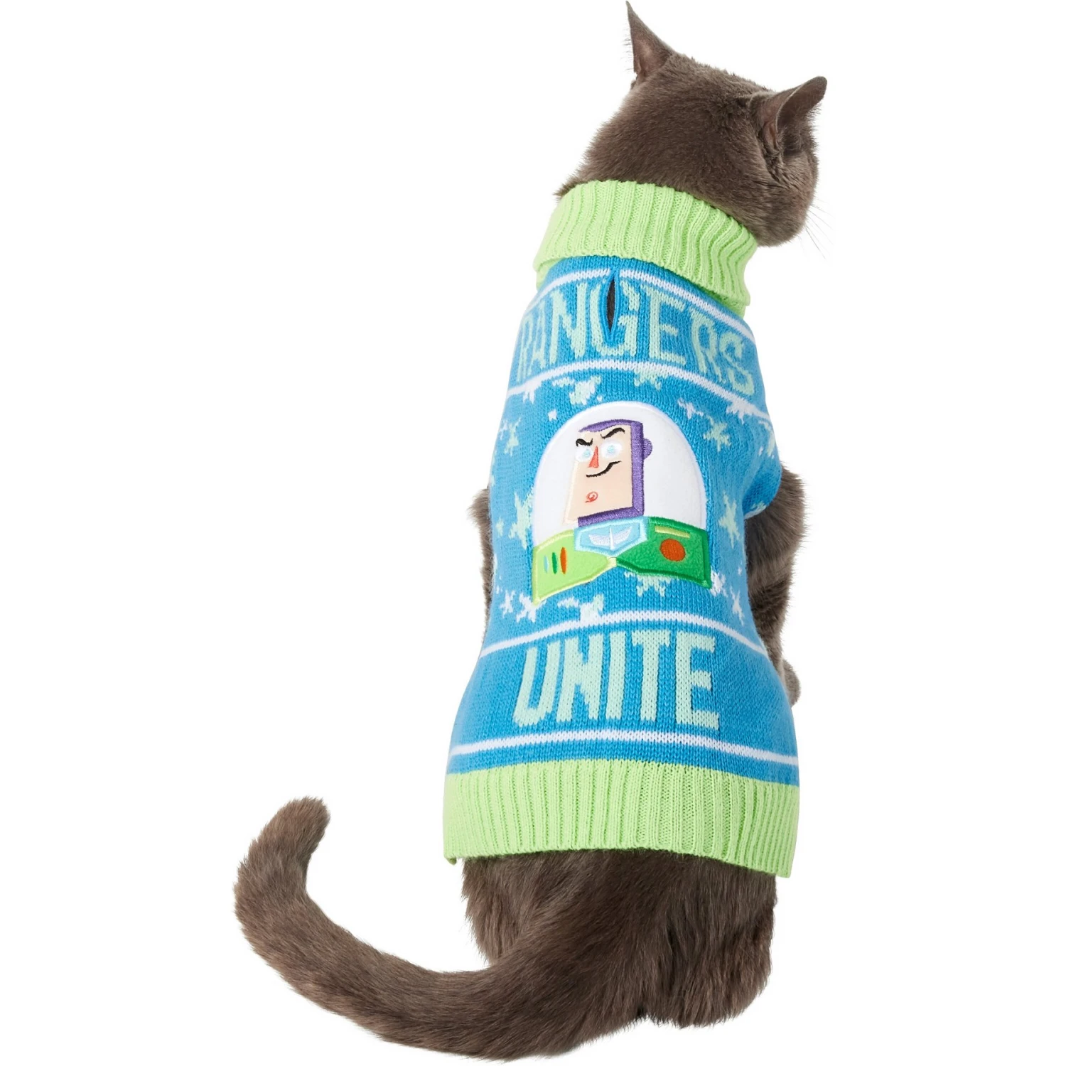 Disney Pixar Toy Story Buzz Lightyear "Unite" Dog & Cat Sweater 3 Disney Pixar Toy Story Buzz Lightyear "Unite" Dog & Cat Sweater - Image 3