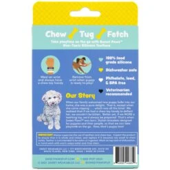 Sweet Paws Wearable Puppy Teether Dog Chew Toy -Dog Supply Store 271356 PT8. AC SS1800 V1621982287