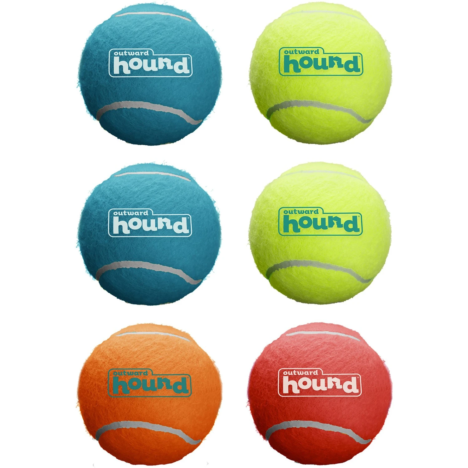 Outward Hound Squeaker Balls Medium Dog Toys, 6 Count 1 Outward Hound Squeaker Balls Medium Dog Toys, 6 Count