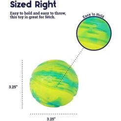 Petstages Grunt N Punt Squeaky Tennis Ball Dog Toy 12 Petstages Grunt N Punt Squeaky Tennis Ball Dog Toy -Dog Supply Store 280172 PT5. AC SS1800 V1636502777