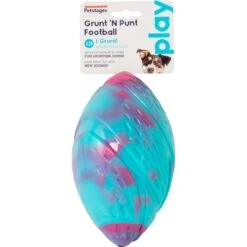 Petstages Grunt N Punt Football Dog Toy, Blue & Pink 13 Petstages Grunt N Punt Football Dog Toy, Blue & Pink -Dog Supply Store 280174 PT6. AC SS1800 V1636500736