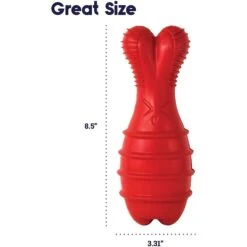 Petstages Grunt Fetch Bunny Stick Dog Chew Toy, Red -Dog Supply Store 280182 PT4. AC SS1800 V1636513019