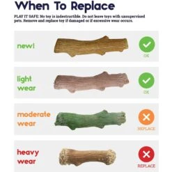 Petstages Dogwood Dog Chew Toy, Large, 2 Count -Dog Supply Store 280204 PT4. AC SS1800 V1636504661