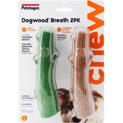 Petstages Dogwood Dog Chew Toy, Large, 2 Count -Dog Supply Store 280204 PT7. AC SS1800 V1636508066