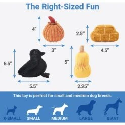 Frisco Fall Farmhouse Hide & Seek Puzzle Plush Squeaky Dog Toy -Dog Supply Store 285629 PT2. AC SS1800 V1636990881