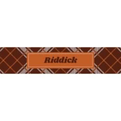 Frisco Personalized Plaid Ceramic Dog Bowl -Dog Supply Store 287013 PT2. AC SS1800 V1635967880