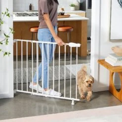 Summer Top Of Stairs Simple To Secure Metal Dog Gate -Dog Supply Store 292171 PT3. AC SS1800 V1627504323