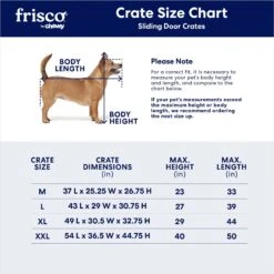Frisco Heavy Duty Enhanced Lock Sliding Double Door Fold & Carry Wire Dog Crate & Mat Kit -Dog Supply Store 297461 PT2. AC SS1800 V1633114592