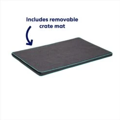 Frisco Heavy Duty Enhanced Lock Sliding Double Door Fold & Carry Wire Dog Crate & Mat Kit -Dog Supply Store 297461 PT5. AC SS1800 V1633115073