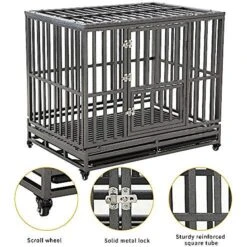 SMONTER Heavy Duty I Shape Dog Crate & Playpen -Dog Supply Store 300214 PT4. AC SS1800 V1622122643