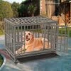 SMONTER Heavy Duty Dog Crate & Playpen