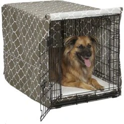 MidWest Quiet Time Ombre Swirl Dog Crate Mat & MidWest Quiet Time Crate Cover -Dog Supply Store 302974 PT5. AC SS1800 V1623084756