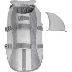 Frisco Shark Dog Life Jacket & Frisco Foam Rubber Floating Fetch Ball No Squeak Dog Toy -Dog Supply Store 303590 PT3. AC SS1800 V1623054157