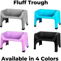 Fluff Trough Elevated Dog & Cat Feeder 12 Fluff Trough Elevated Dog & Cat Feeder -Dog Supply Store 311080 PT5. AC SS1800 V1625872935