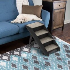 Pet Adobe Carpeted Folding Dog & Cat Steps -Dog Supply Store 314936 PT3. AC SS1800 V1626387712