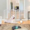 Pet Adobe 4-Panel Freestanding Dog & Cat Gate