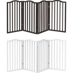 Pet Adobe 4-Panel Freestanding Dog & Cat Gate -Dog Supply Store 314947 PT5. AC SS1800 V1626388931