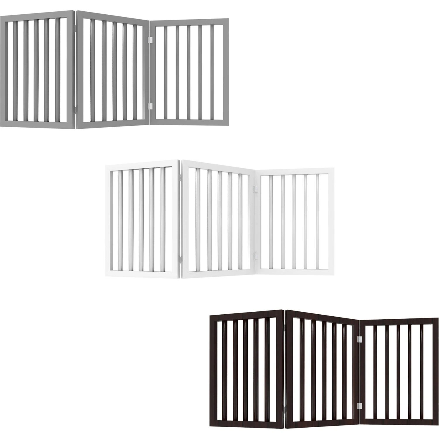 Pet Adobe Accordian Style 3-Panel Dog & Cat Gate 6 Pet Adobe Accordian Style 3-Panel Dog & Cat Gate - Image 6