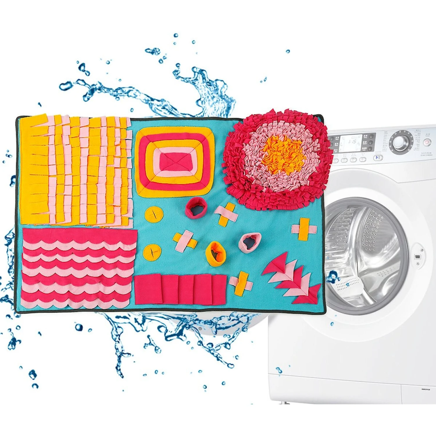 Pet Life Sniffer Snack Interactive Feeding Snuffle Dog & Cat Mat 3 Pet Life Sniffer Snack Interactive Feeding Snuffle Dog & Cat Mat - Image 3