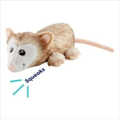 Frisco Realistic Opossum Plush Squeaky Dog Toy -Dog Supply Store 316929 PT2. AC SS1800 V1695761146