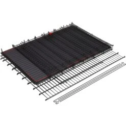 Frisco XX-Large Heavy Duty Enhanced Lock Double Door Wire Dog Crate, Fold & Carry Wire Dog Crate & Mat Kit, 54" -Dog Supply Store 318116 PT5. AC SS1800 V1634154681