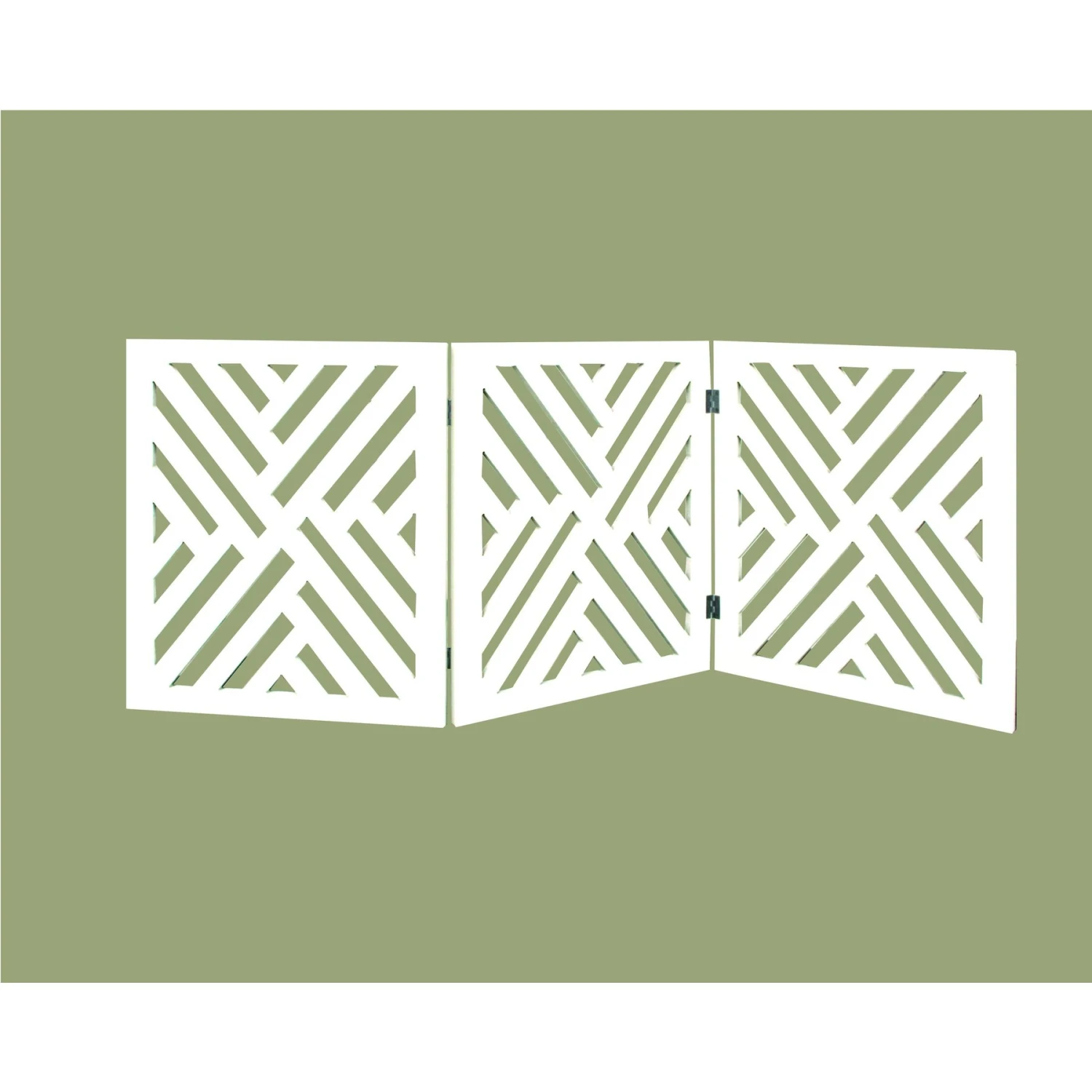 Etna Adjustable 3 Section Wooden Dog Gate 5 Etna Adjustable 3 Section Wooden Dog Gate - Image 5