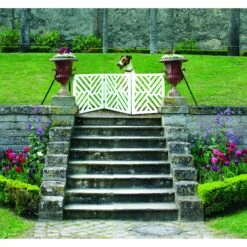 Etna Adjustable 3 Section Wooden Dog Gate 11 Etna Adjustable 3 Section Wooden Dog Gate -Dog Supply Store 318402 PT5. AC SS1800 V1628285483