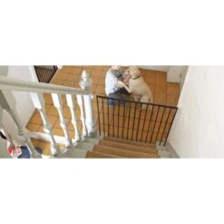 Scandinavian Pet Streamline Extra Tall Wall Mounted Dog Gate -Dog Supply Store 318466 PT3. AC SS1800 V1630707716