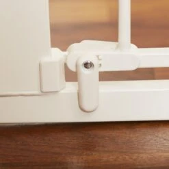 MyPet Tall Happy Tails Walk Thru Dog Gate, 36-in, White -Dog Supply Store 319741 PT5. AC SS1800 V1664833680