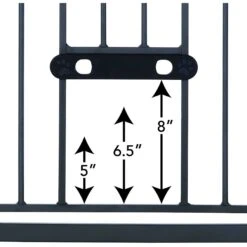 MyPet Wide Deco EasyPass Pet Gate, 30" High - Graphite 10 MyPet Wide Deco EasyPass Pet Gate, 30" High - Graphite -Dog Supply Store 319743 PT3. AC SS1800 V1635257610