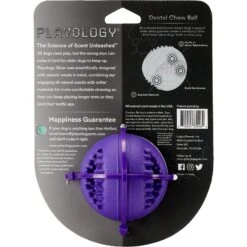 Playology All Natural Pork Sausage Scented Dental Chew Ball Dog Toy 5 Playology All Natural Pork Sausage Scented Dental Chew Ball Dog Toy -Dog Supply Store 321852 PT2. AC SS1800 V1629230184