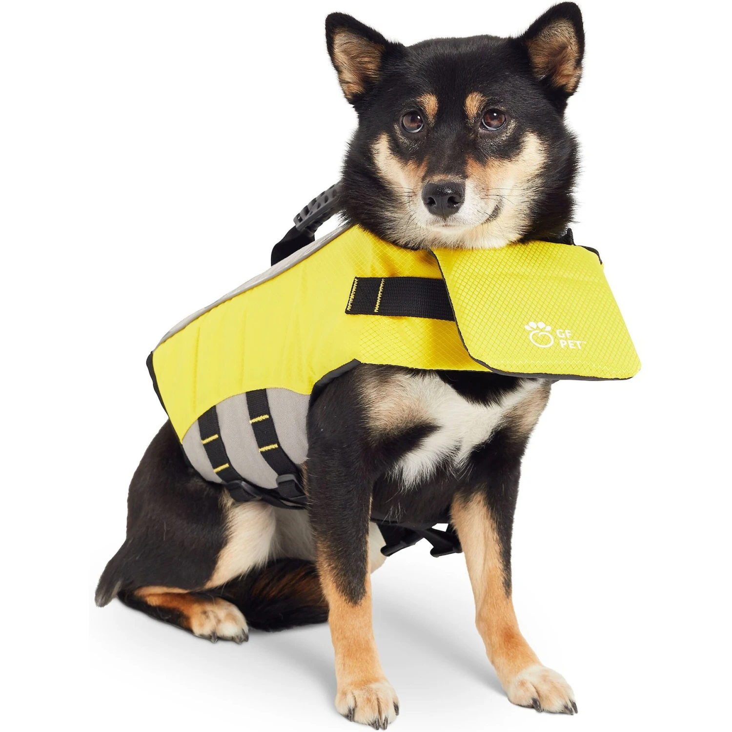 GF Pet Life Vest Dog Jacket, Yellow 1 GF Pet Life Vest Dog Jacket, Yellow