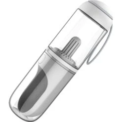 Pet Life PYURE Handheld Travel Filtered Water Dog & Cat Feeder