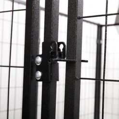 Coziwow By Jaxpety 47-in Metal Outdoor Dog Kennel Playpen, Black, 4.9 X 4.9 X 3.9 -ft -Dog Supply Store 330941 PT5. AC SS1800 V1668900886