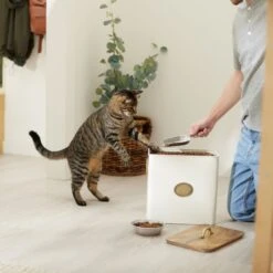 Frisco Premium Airtight Dog & Cat Food Storage Canister With Scoop -Dog Supply Store 331486 PT3. AC SS1800 V1657656891