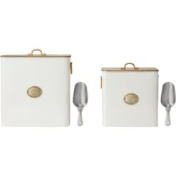 Frisco Premium Airtight Dog & Cat Food Storage Canister With Scoop -Dog Supply Store 331486 PT5. AC SS1800 V1657656891