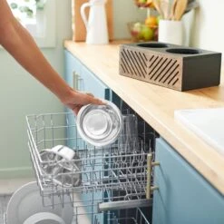 Frisco Premium Wood Elevated Stainless Steel Double Diner Dog & Cat Bowl, Black, 3 Cup -Dog Supply Store 331509 PT6. AC SS1800 V1657656894