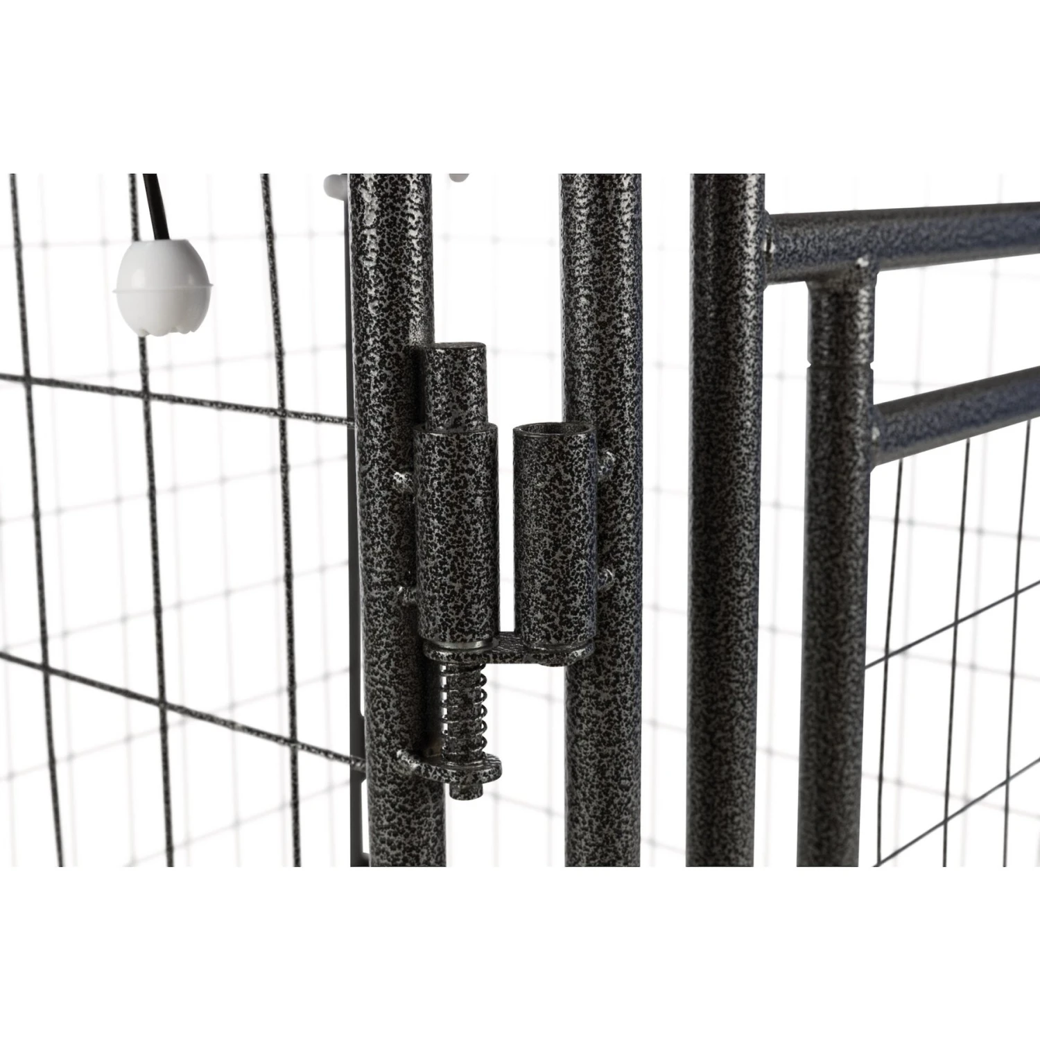 TRIXIE Deluxe Outdoor Dog Kennel With Cover & Secure Lock, Black/Burgundy 8 TRIXIE Deluxe Outdoor Dog Kennel With Cover & Secure Lock, Black/Burgundy - Image 8