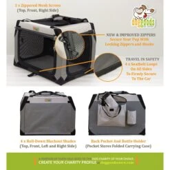 DogGoods Do Good The Foldable Travel Dog Crate 13 DogGoods Do Good The Foldable Travel Dog Crate -Dog Supply Store 334378 PT6. AC SS1800 V1635448299