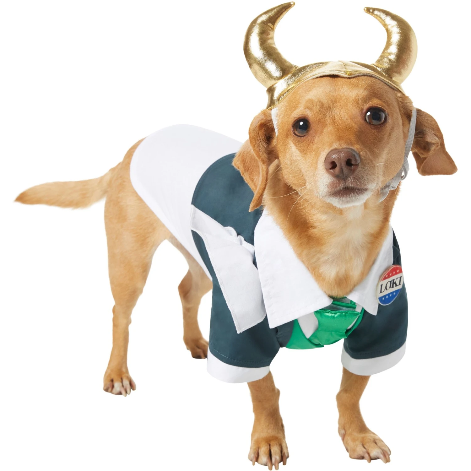 Marvel 's Loki President Dog & Cat Costume 1 Marvel 's Loki President Dog & Cat Costume
