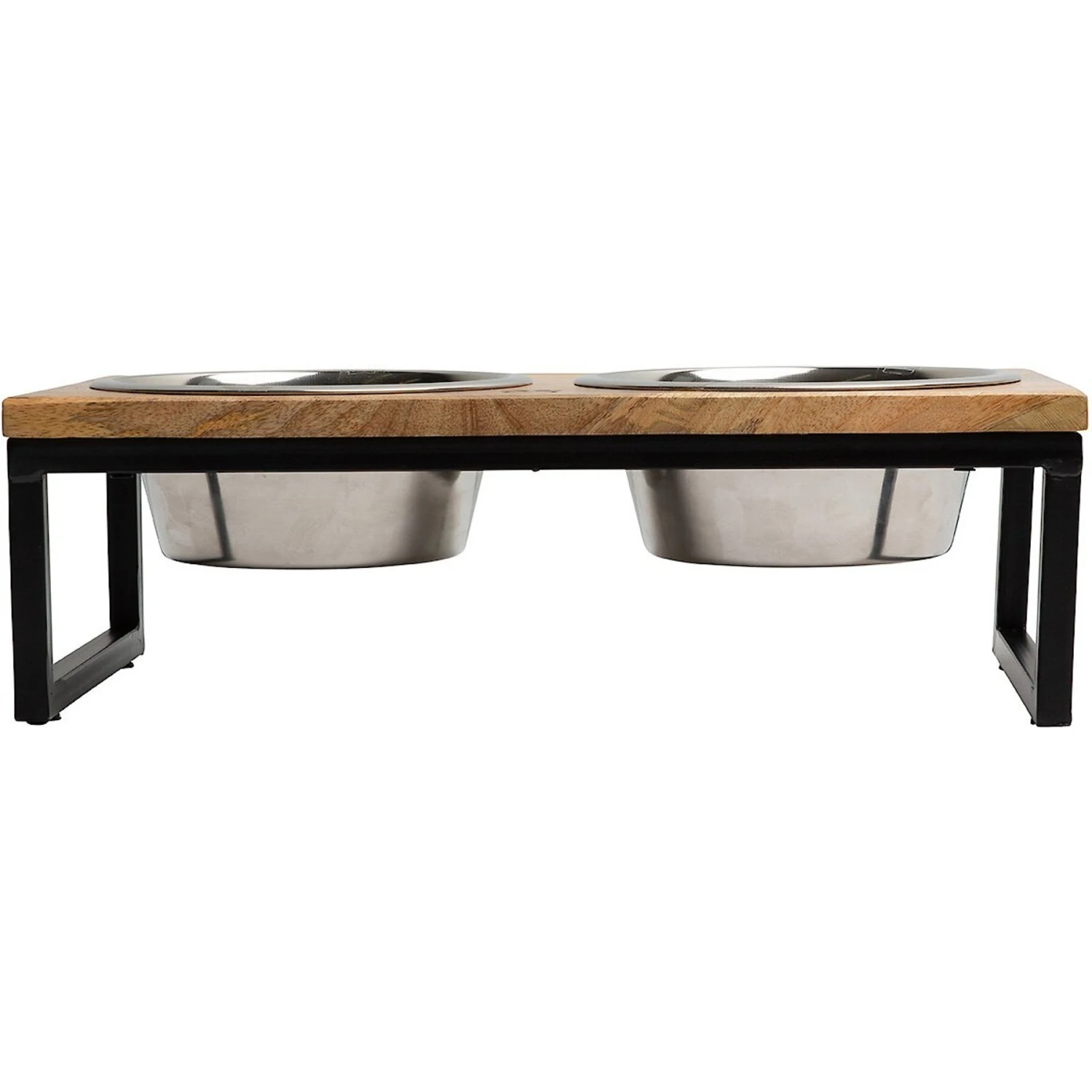 GF Pet Wood & Metal Cat & Dog Feeder 1 GF Pet Wood & Metal Cat & Dog Feeder