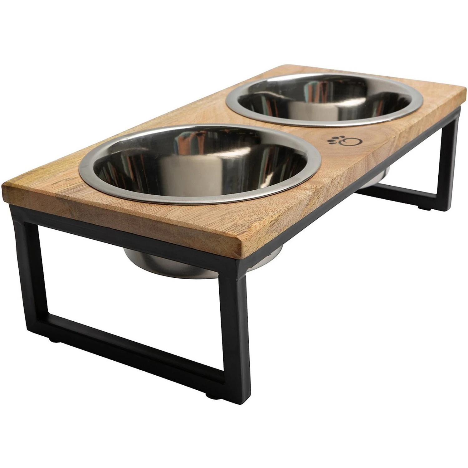 GF Pet Wood & Metal Cat & Dog Feeder 3 GF Pet Wood & Metal Cat & Dog Feeder - Image 3