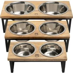 GF Pet Wood & Metal Cat & Dog Feeder 9 GF Pet Wood & Metal Cat & Dog Feeder -Dog Supply Store 342100 PT3. AC SS1800 V1635290541