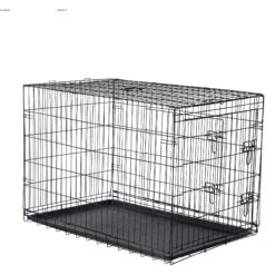 Pet Adobe Portable Folding Wire Dog Crate -Dog Supply Store 345018 PT4. AC SS1800 V1637279827