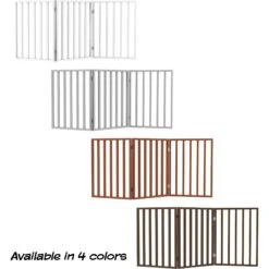 Pet Adobe Freestanding Wooden Folding Dog Gate -Dog Supply Store 345108 PT5. AC SS1800 V1637282786