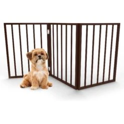 Pet Adobe Freestanding Wooden Folding Dog Gate -Dog Supply Store 345108 PT6. AC SS1800 V1637280828
