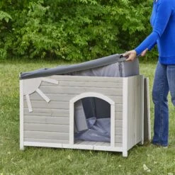 MidWest Homes Eilio Dog House Insulation Kit, Light Gray -Dog Supply Store 345641 PT5. AC SS1800 V1636995117