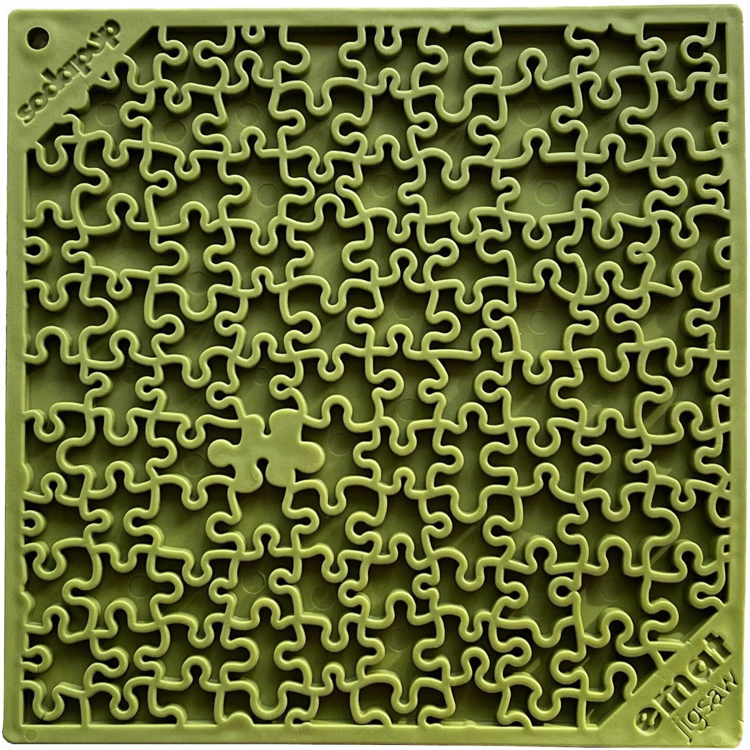 SodaPup Emat Jigsaw Dog Lick Mat 1 SodaPup Emat Jigsaw Dog Lick Mat