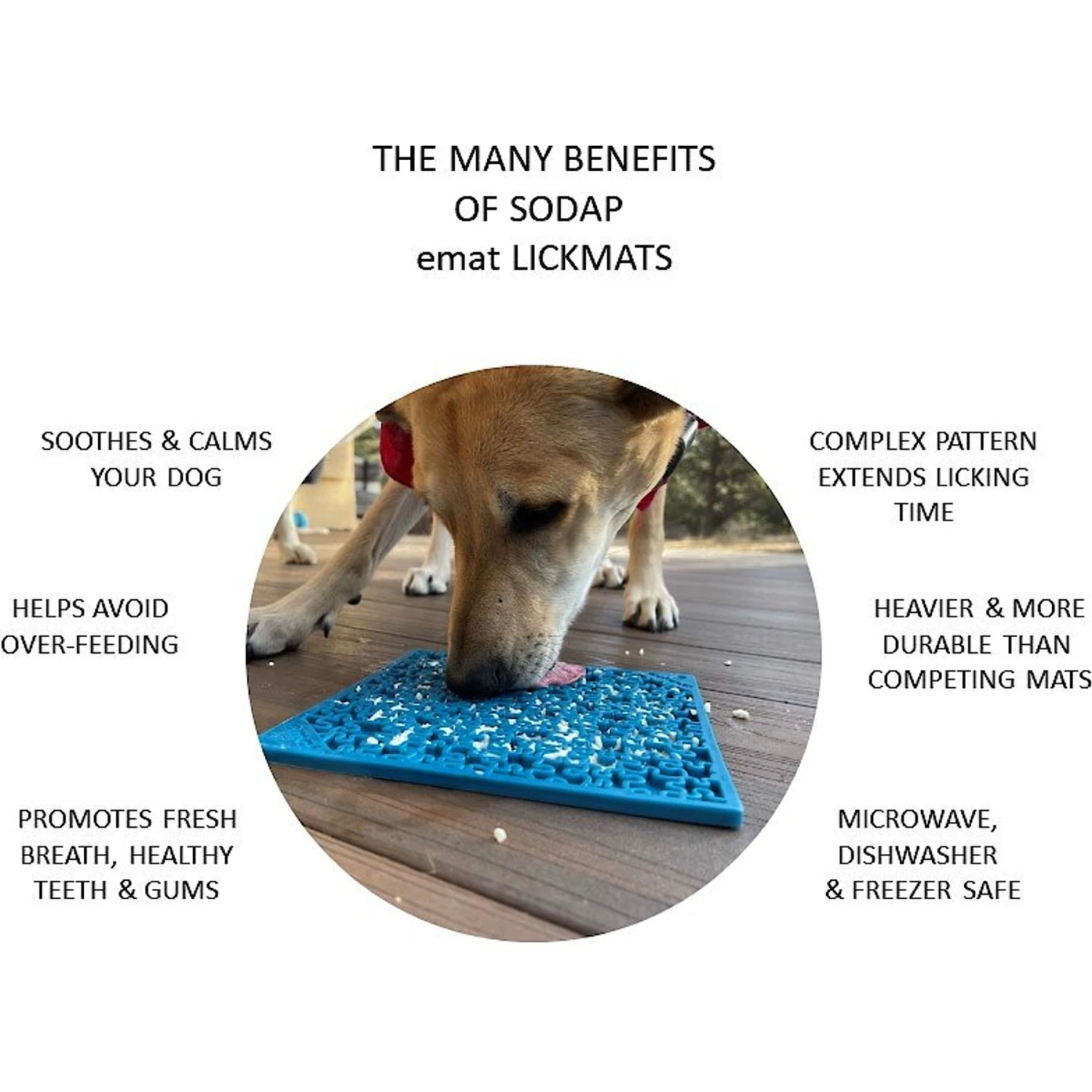 SodaPup Emat Jigsaw Dog Lick Mat 4 SodaPup Emat Jigsaw Dog Lick Mat - Image 4
